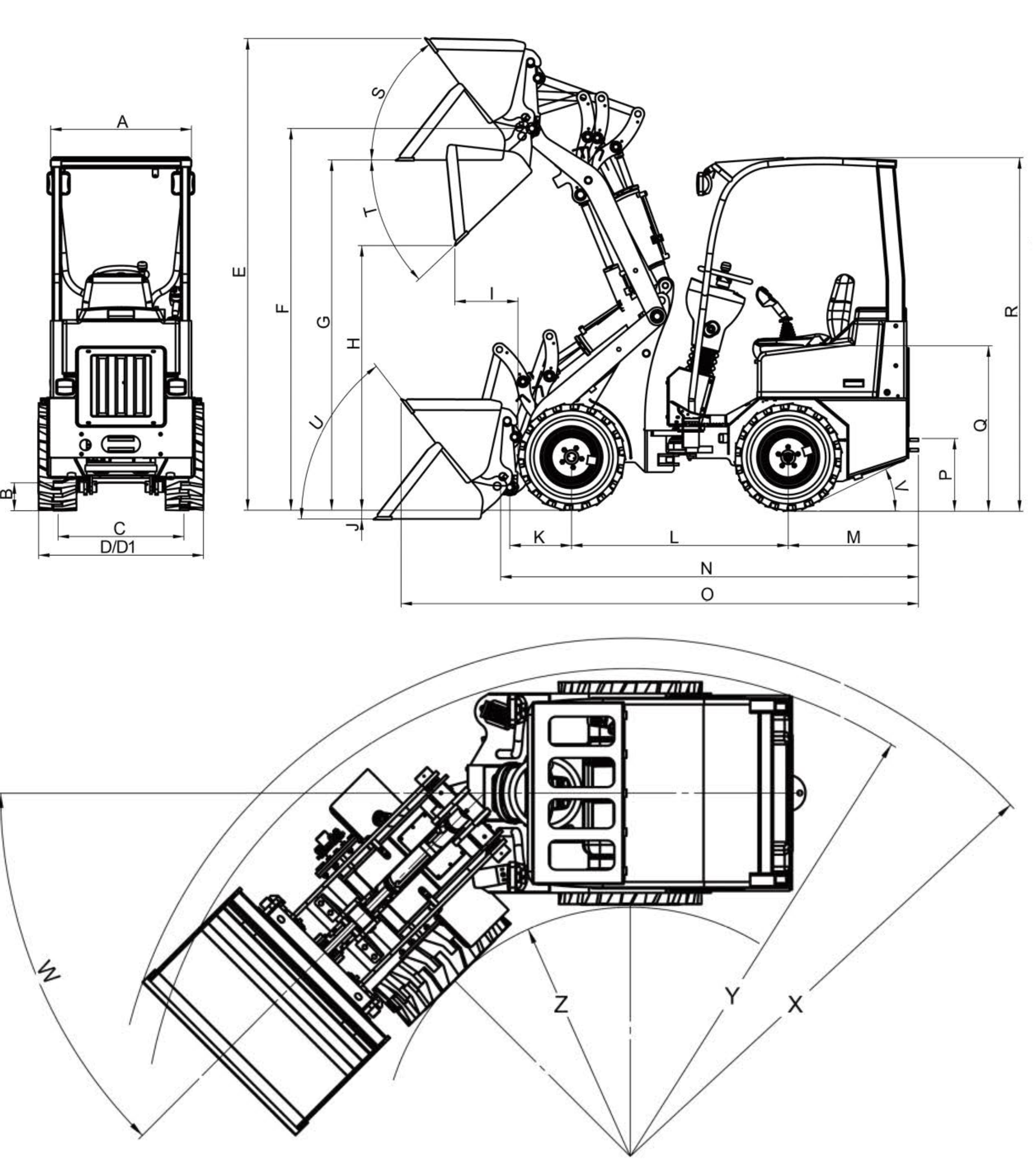Abmessungen W11-E